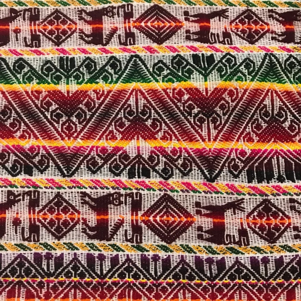 Peruvian Table-Runner Decorative Colorful‎ Woven